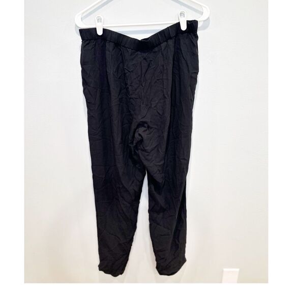 Eileen fisher silk pull on pants black - Picture 4 of 6